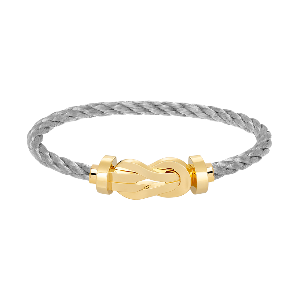 [⭐Shinejoy]CHANCE LARGE 8 FIGURE BUCKLE NO DIAMOND BRACELET GOLD