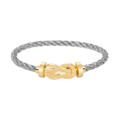 [⭐Shinejoy]CHANCE LARGE 8 FIGURE BUCKLE NO DIAMOND BRACELET GOLD