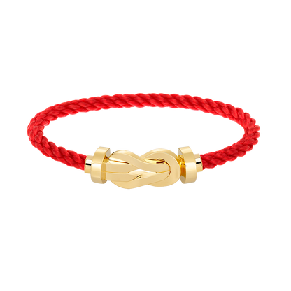 [⭐Shinejoy]CHANCE LARGE 8 FIGURE BUCKLE NO DIAMOND BRACELET GOLD