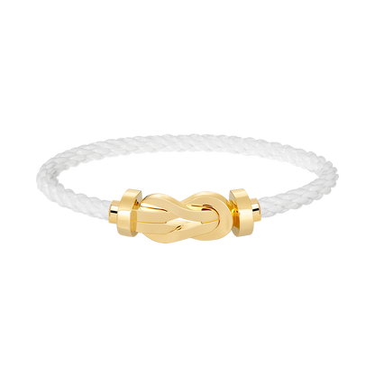 [⭐Shinejoy]CHANCE LARGE 8 FIGURE BUCKLE NO DIAMOND BRACELET GOLD