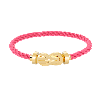 [⭐Shinejoy]CHANCE LARGE 8 FIGURE BUCKLE NO DIAMOND BRACELET GOLD