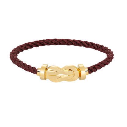 [⭐Shinejoy]CHANCE LARGE 8 FIGURE BUCKLE NO DIAMOND BRACELET GOLD