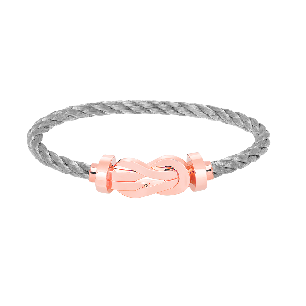 [⭐Shinejoy]CHANCE LARGE 8 FIGURE BUCKLE NO DIAMOND BRACELET ROSE GOLD