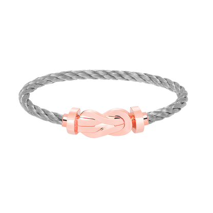 [⭐Shinejoy]CHANCE LARGE 8 FIGURE BUCKLE NO DIAMOND BRACELET ROSE GOLD