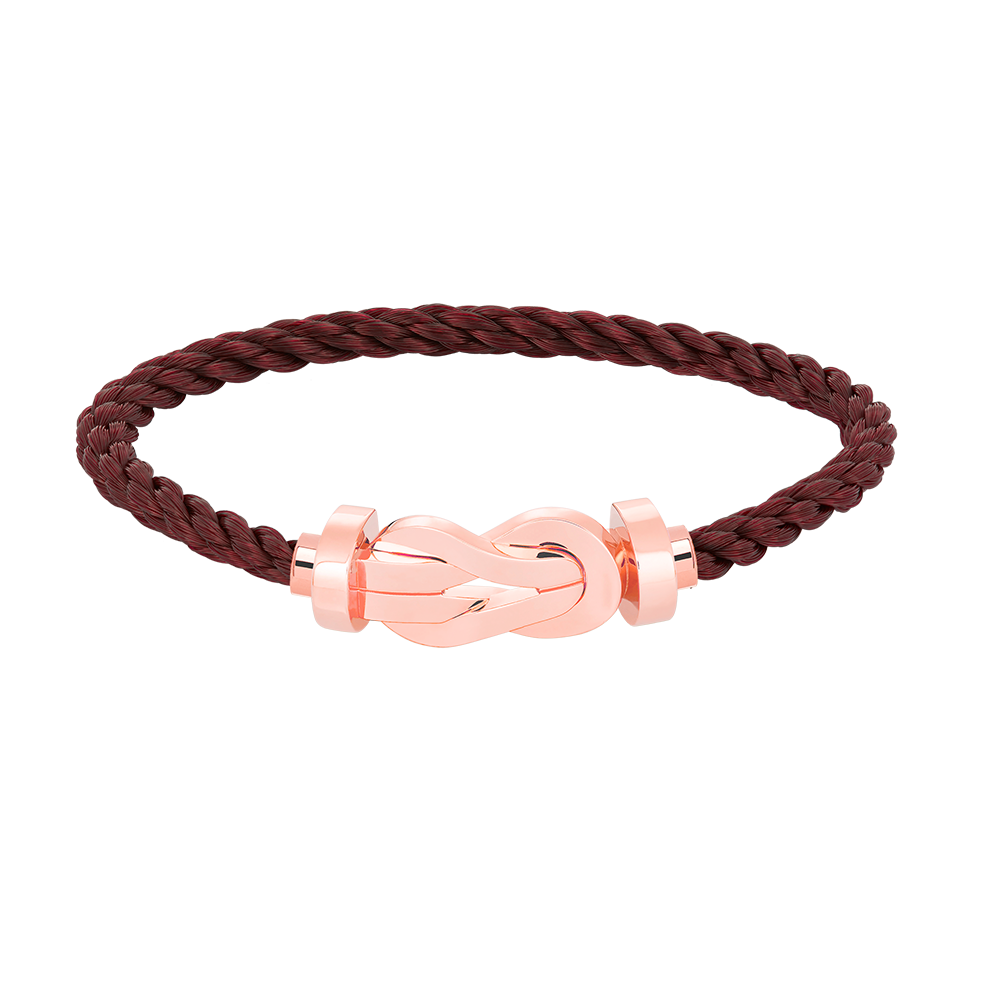[⭐Shinejoy]CHANCE LARGE 8 FIGURE BUCKLE NO DIAMOND BRACELET ROSE GOLD