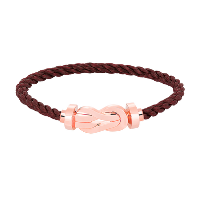 [⭐Shinejoy]CHANCE LARGE 8 FIGURE BUCKLE NO DIAMOND BRACELET ROSE GOLD