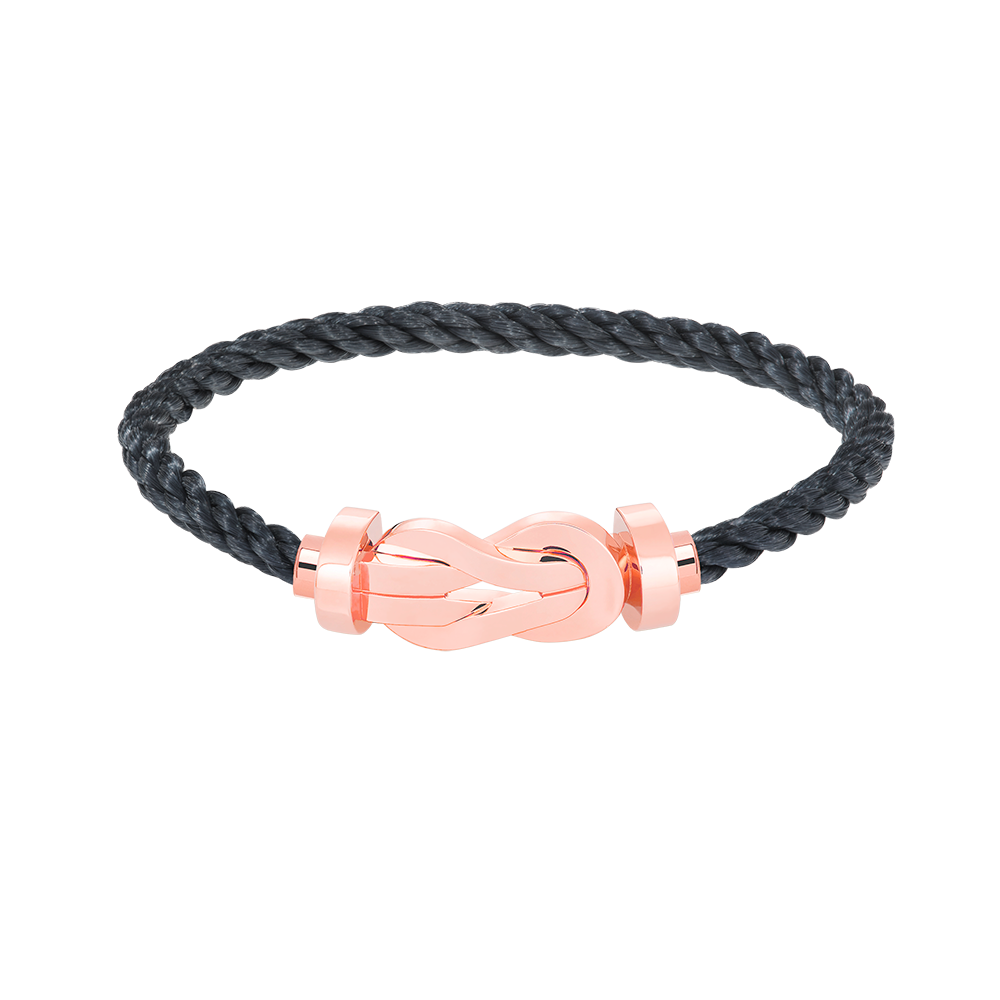 [⭐Shinejoy]CHANCE LARGE 8 FIGURE BUCKLE NO DIAMOND BRACELET ROSE GOLD