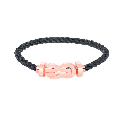 [⭐Shinejoy]CHANCE LARGE 8 FIGURE BUCKLE NO DIAMOND BRACELET ROSE GOLD