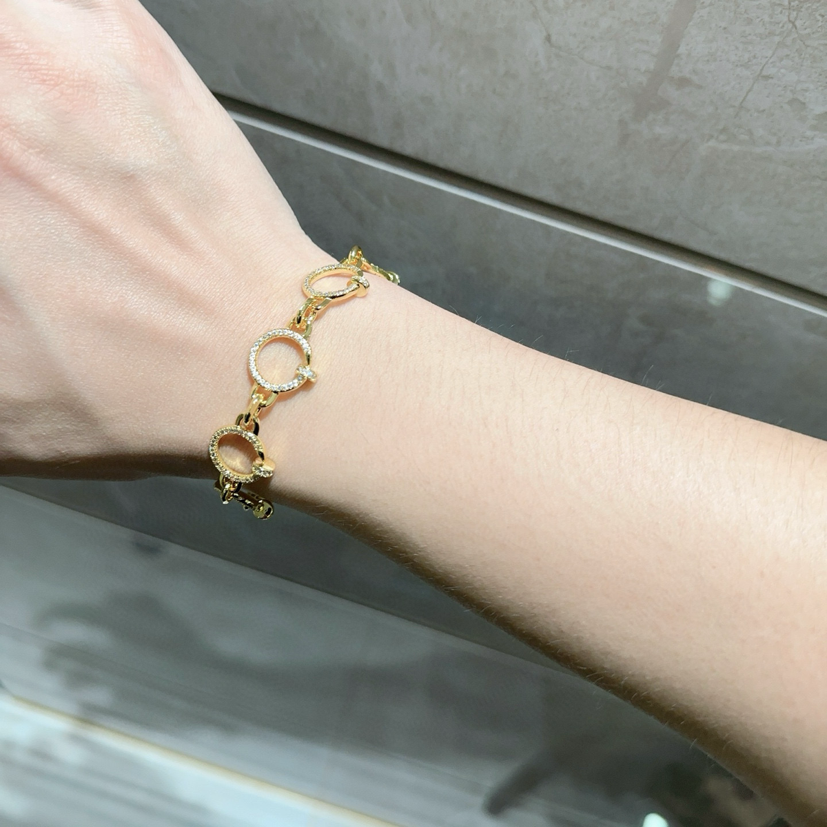 [⭐Shinejoy Jewelry] LOVE&JUSTE BRACELET DIAMONDS
