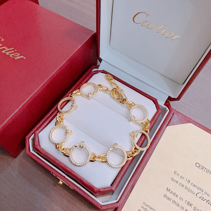 [⭐Shinejoy Jewelry] LOVE&JUSTE BRACELET DIAMONDS