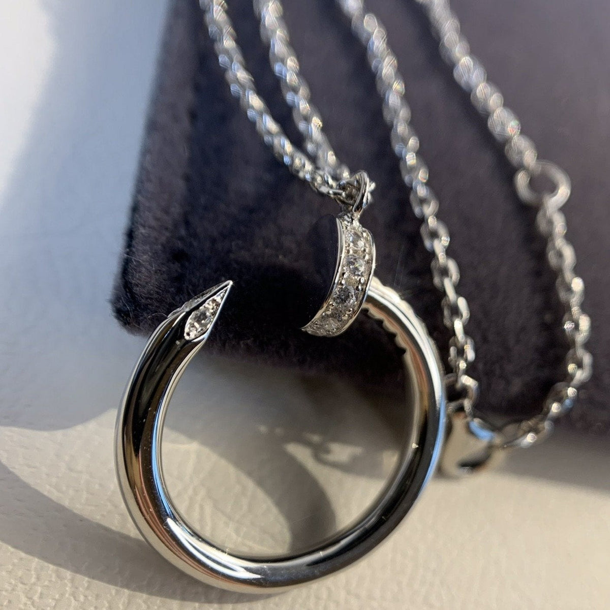 [⭐Shinejoy]JUSTE NECKLACE SILVER