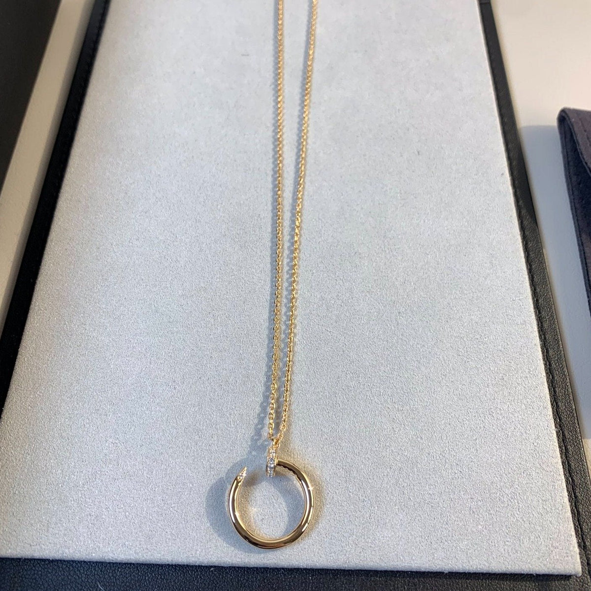 [⭐Shinejoy]JUSTE NECKLACE PINK GOLD