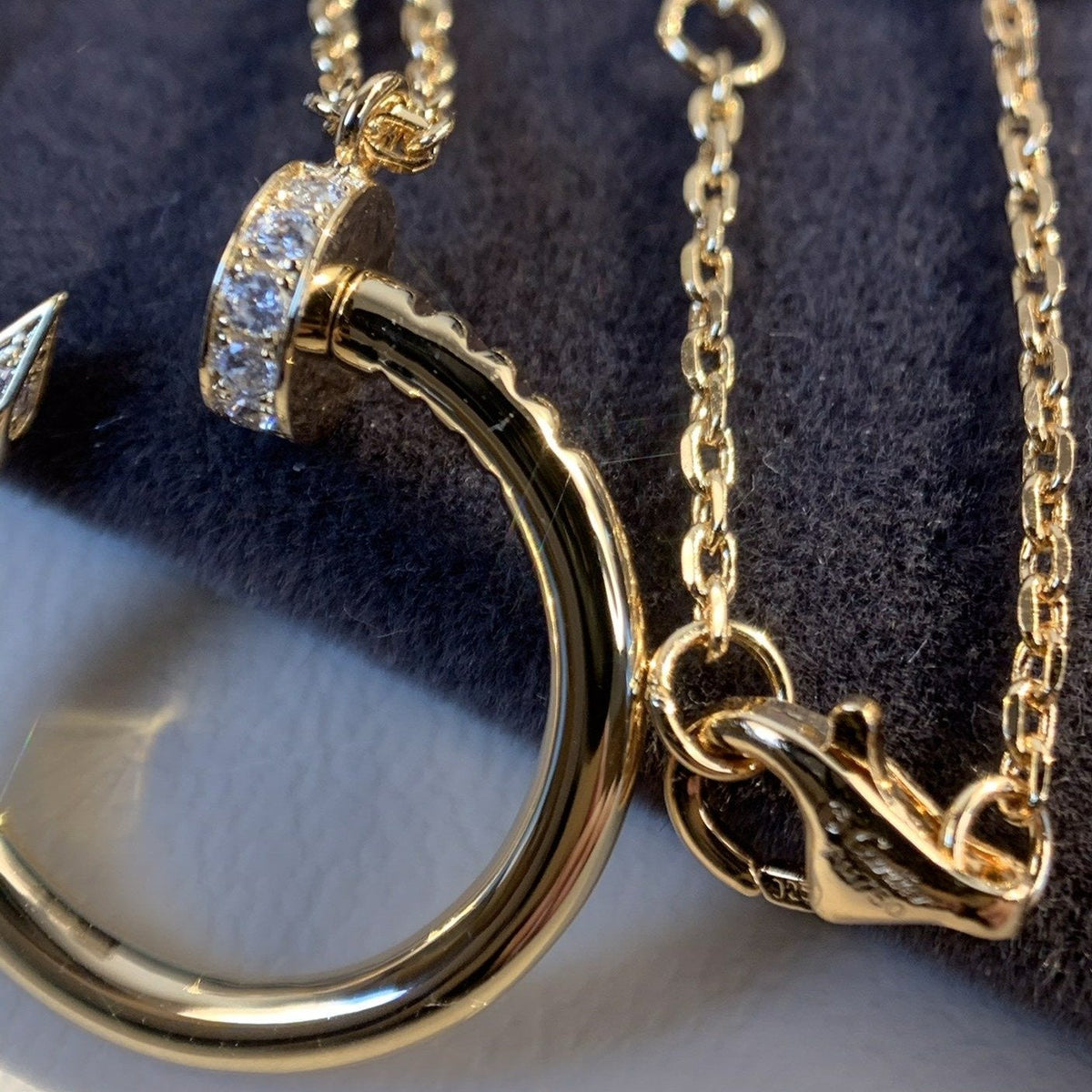 [⭐Shinejoy]JUSTE NECKLACE PINK GOLD