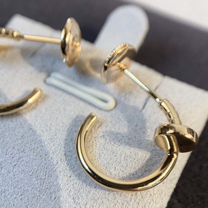 [⭐Shinejoy]JUSTE EARRINGS PINK GOLD