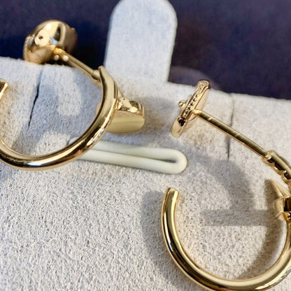 [⭐Shinejoy]JUSTE EARRINGS PINK GOLD