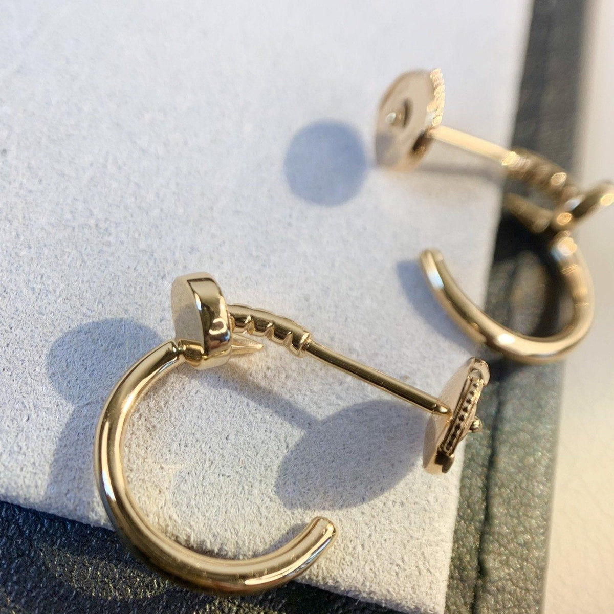 [⭐Shinejoy]JUSTE EARRINGS PINK GOLD