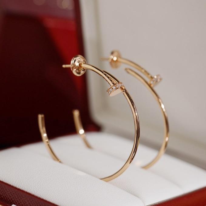 [⭐Shinejoy]JUSTE EARRINGS DIAMONDS 1.8MM