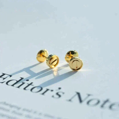 [⭐Shinejoy]LOVE EARRINGS GOLD 10MM
