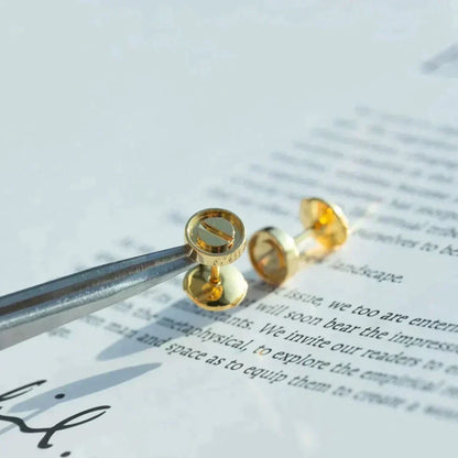 [⭐Shinejoy]LOVE EARRINGS GOLD 10MM