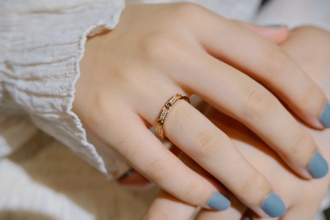 [⭐Shinejoy]LOVE RING 2.65MM DIAMOND