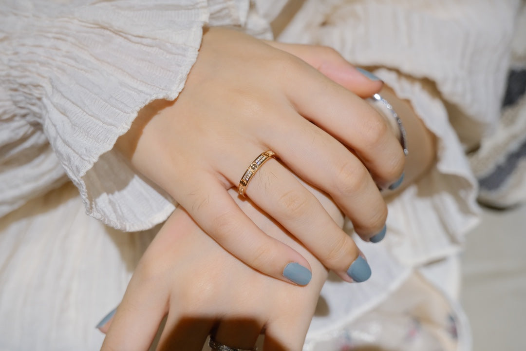 [⭐Shinejoy]LOVE RING 2.65MM DIAMOND