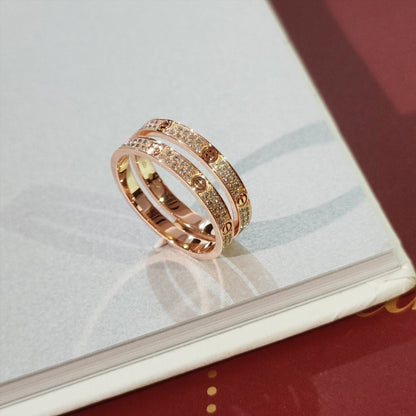 [⭐Shinejoy]LOVE RING 2.65MM DIAMOND