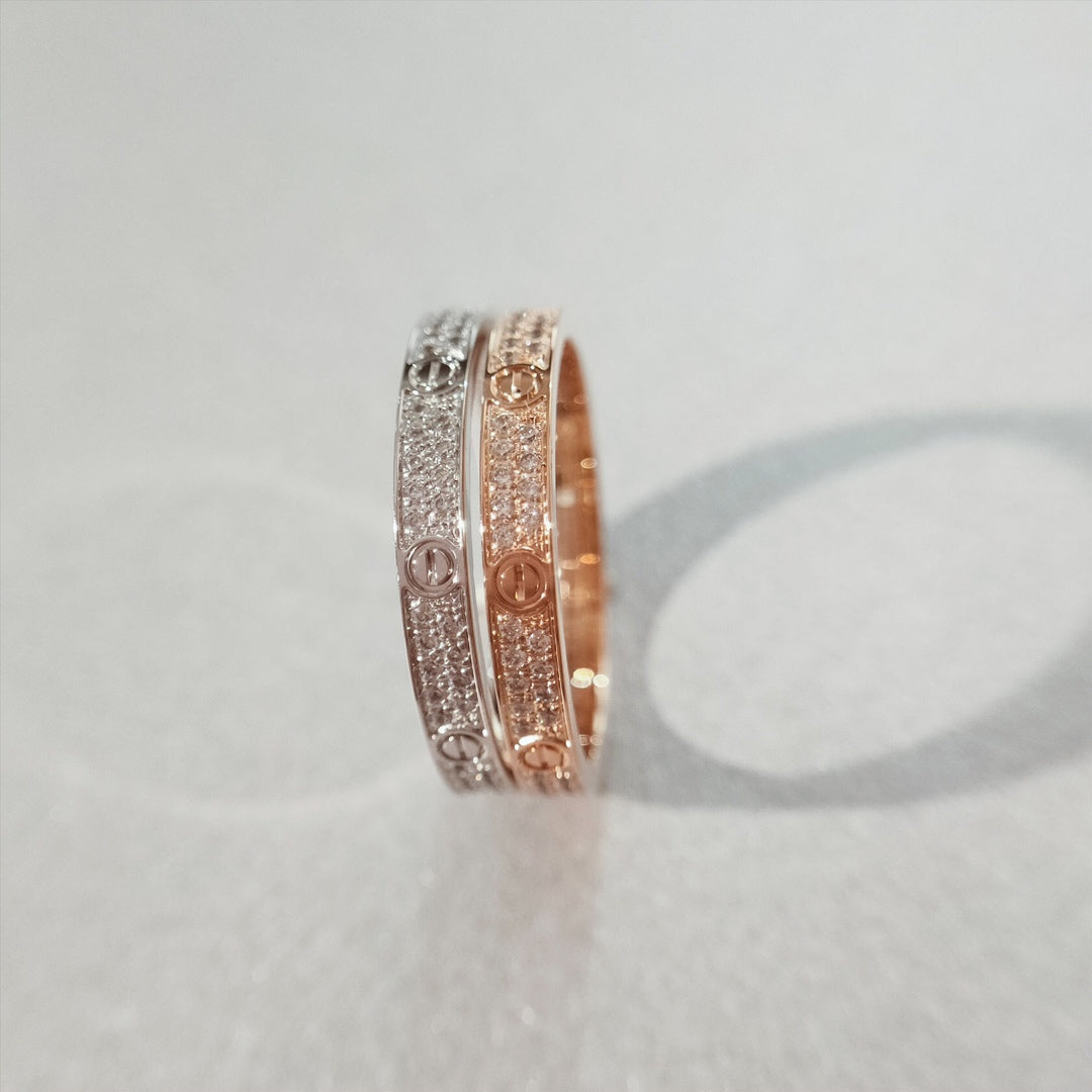 [⭐Shinejoy]LOVE RING 2.65MM DIAMOND