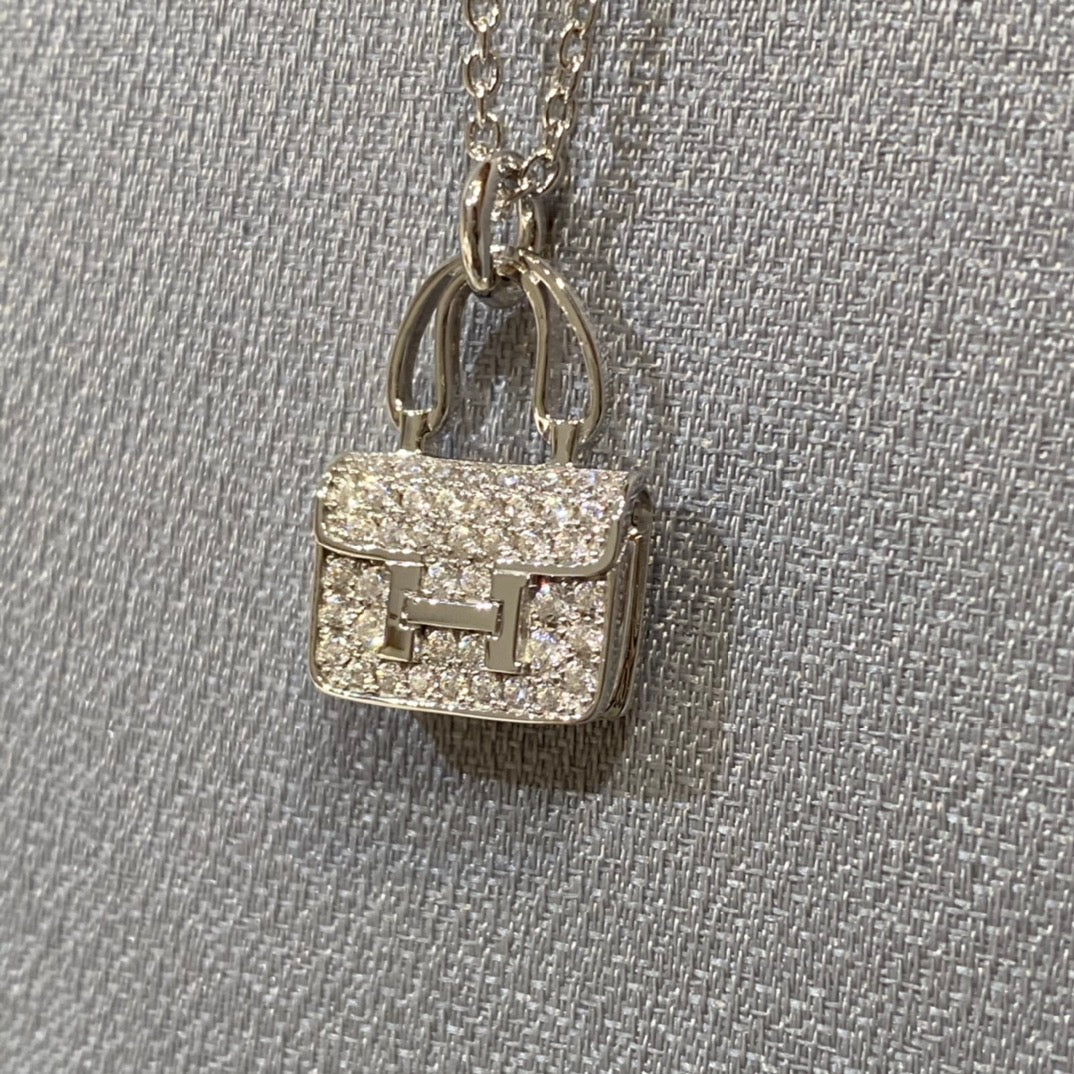 [⭐Shinejoy]CONSTANCE PEDANT DIAMOND NECKLACE