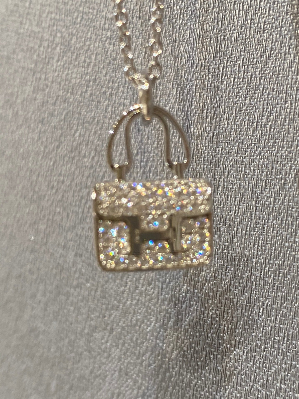 [⭐Shinejoy]CONSTANCE PEDANT DIAMOND NECKLACE