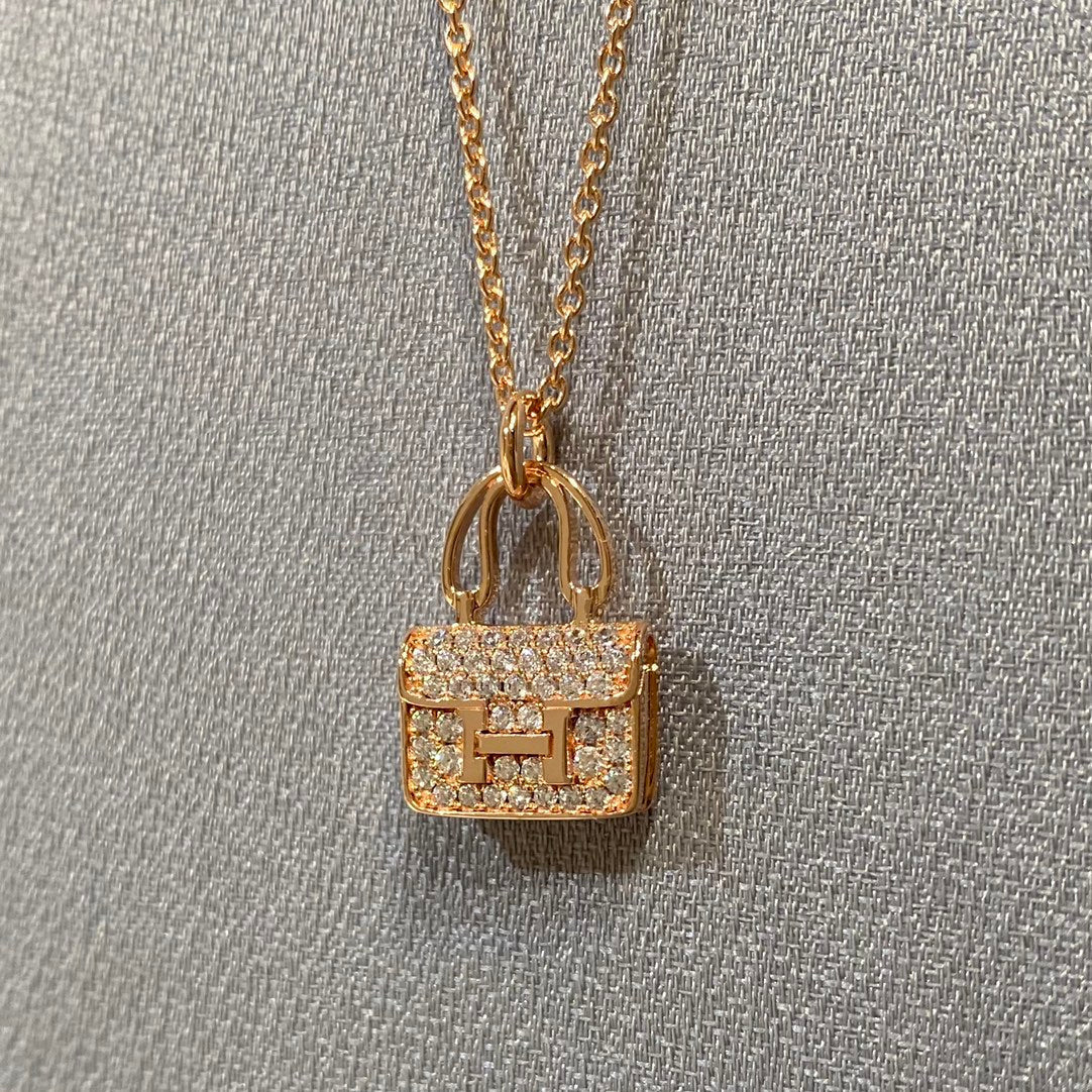[⭐Shinejoy]CONSTANCE PEDANT DIAMOND NECKLACE