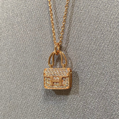 [⭐Shinejoy]CONSTANCE PEDANT DIAMOND NECKLACE