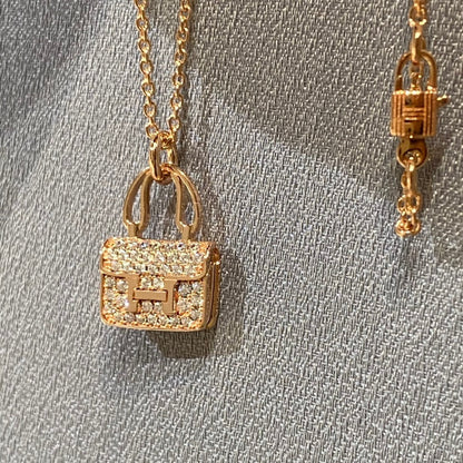 [⭐Shinejoy]CONSTANCE PEDANT DIAMOND NECKLACE