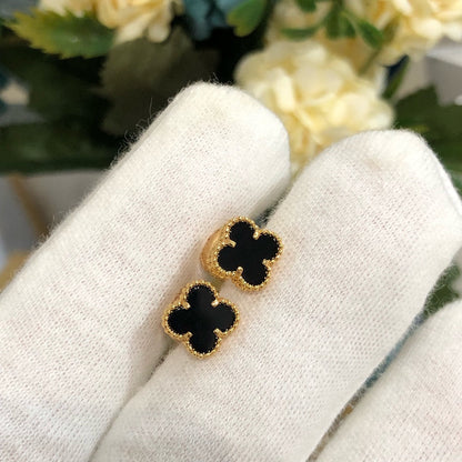 [⭐Shinejoy]CLOVER MINI GOLD EARRINGS