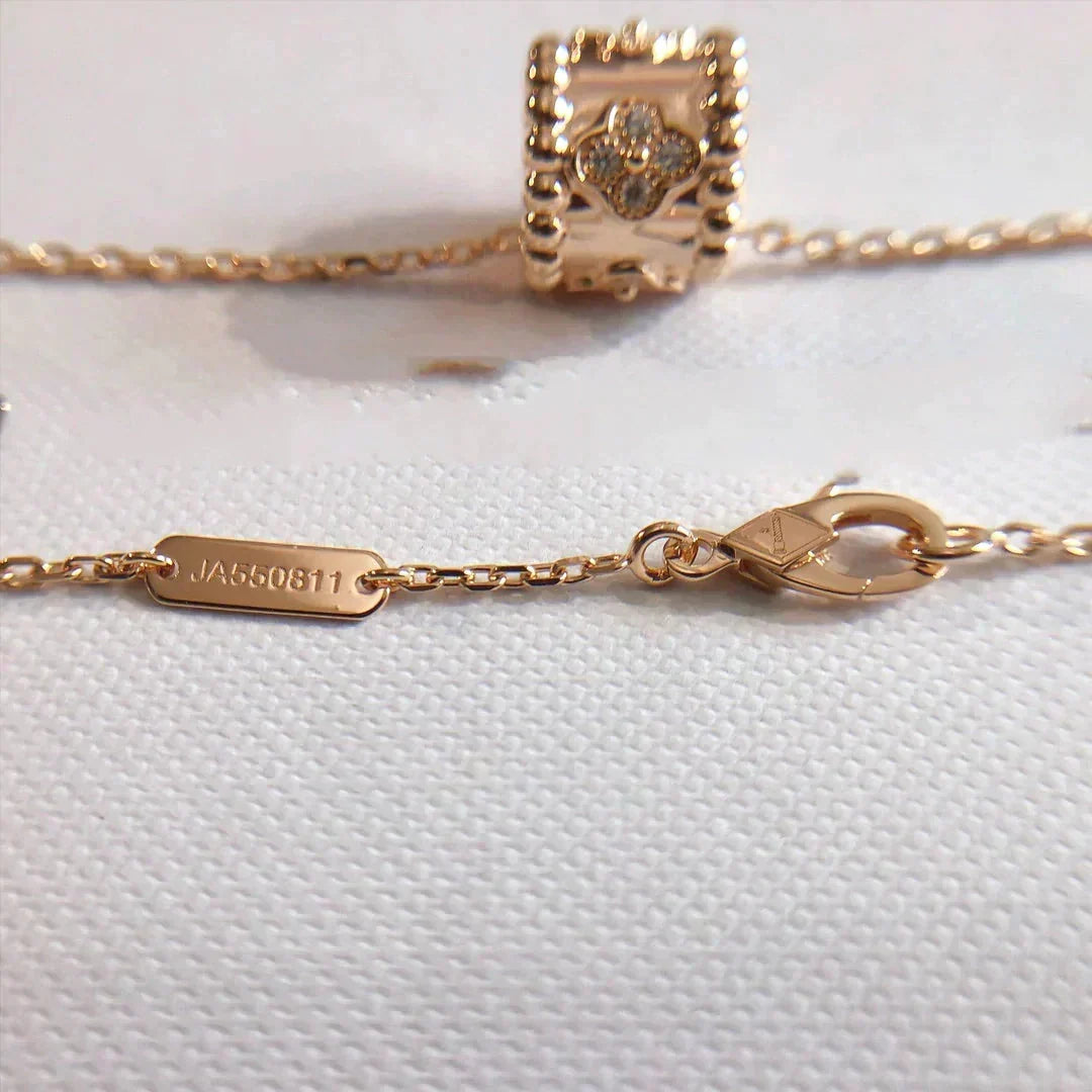 [⭐Shinejoy]PERLEE PEDANT NECKLACE GOLD / ROSE GOLD