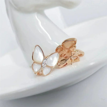[⭐Shinejoy]BUTTERFLY MOP DIAMOND EARRINGS