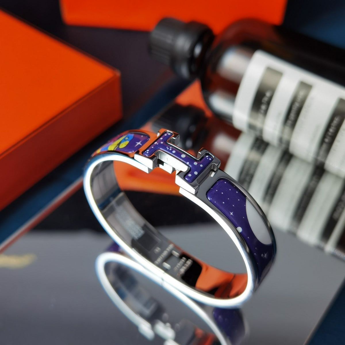 [⭐Shinejoy]H STAR AND MOON BRACELET 12MM