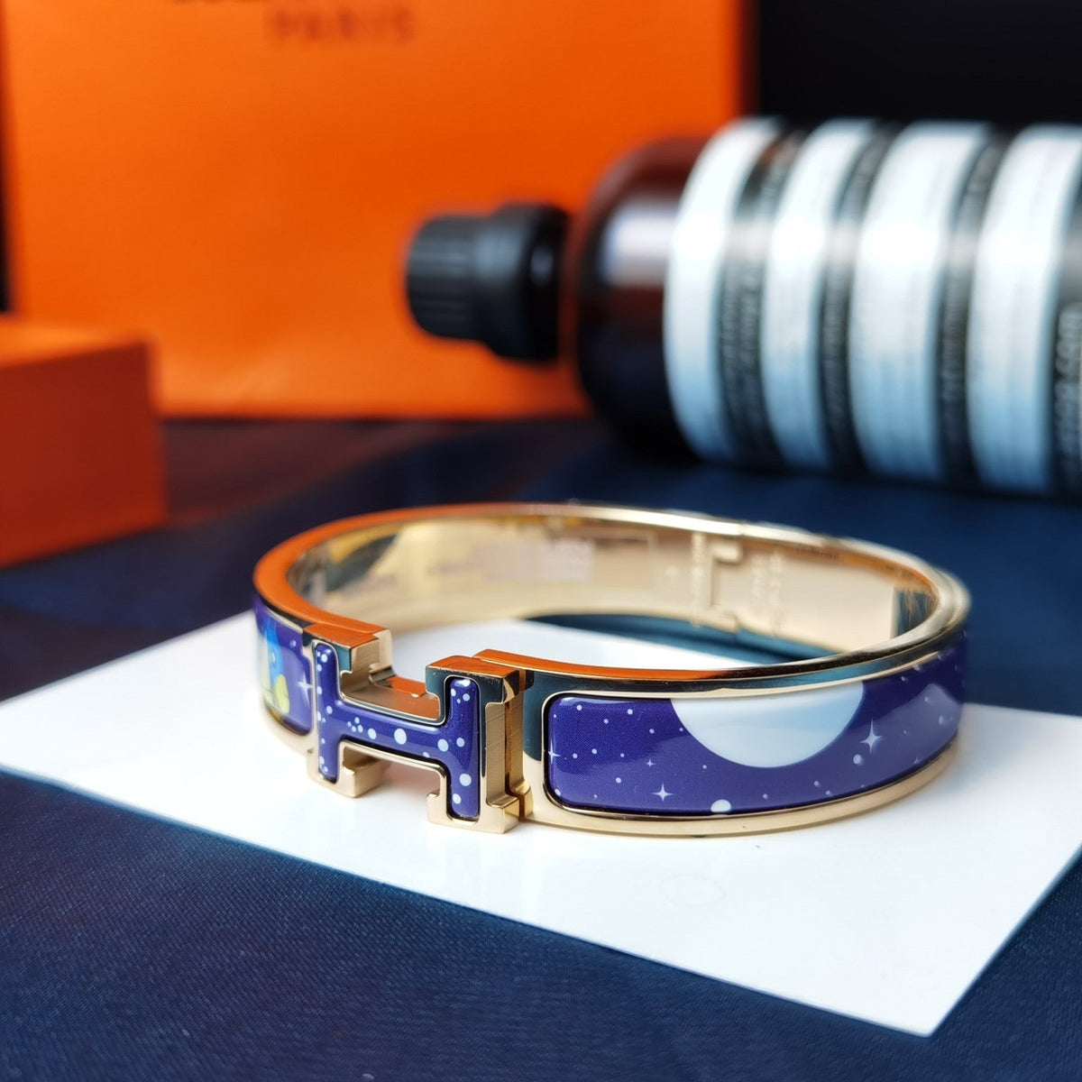 [⭐Shinejoy]H STAR AND MOON BRACELET 12MM
