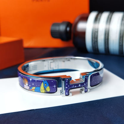 [⭐Shinejoy]H STAR AND MOON BRACELET 12MM