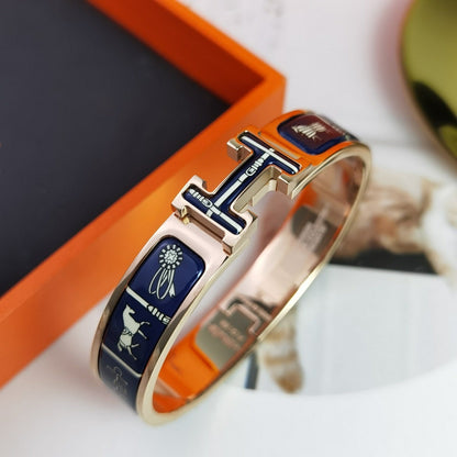 [⭐Shinejoy]H COUVERTURES DARK BLUE BRACELET