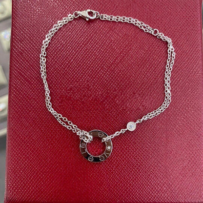 [⭐Shinejoy]LOVE BRACELET 2 DIAMOND