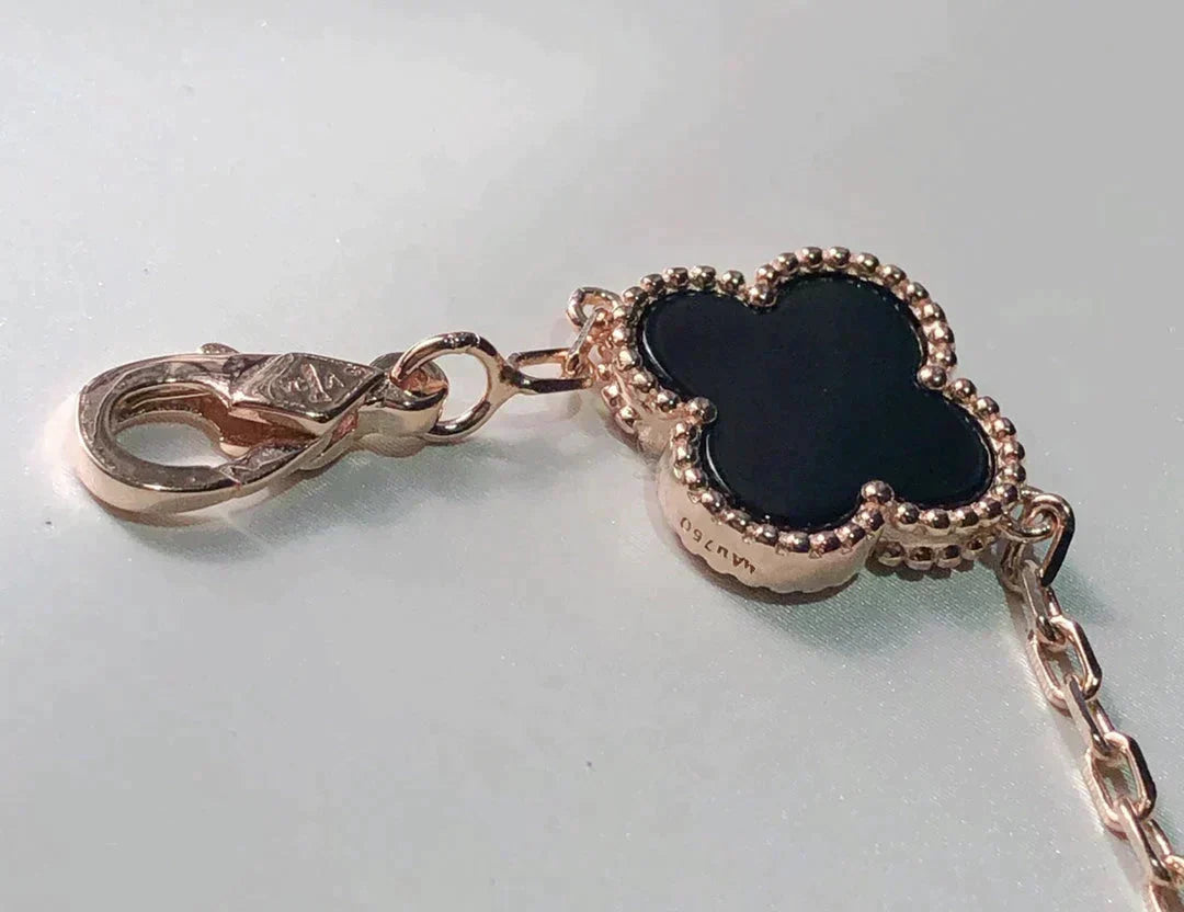 [⭐Shinejoy]CLOVER 5 MOTIFS MULTICOLOR BRACELET