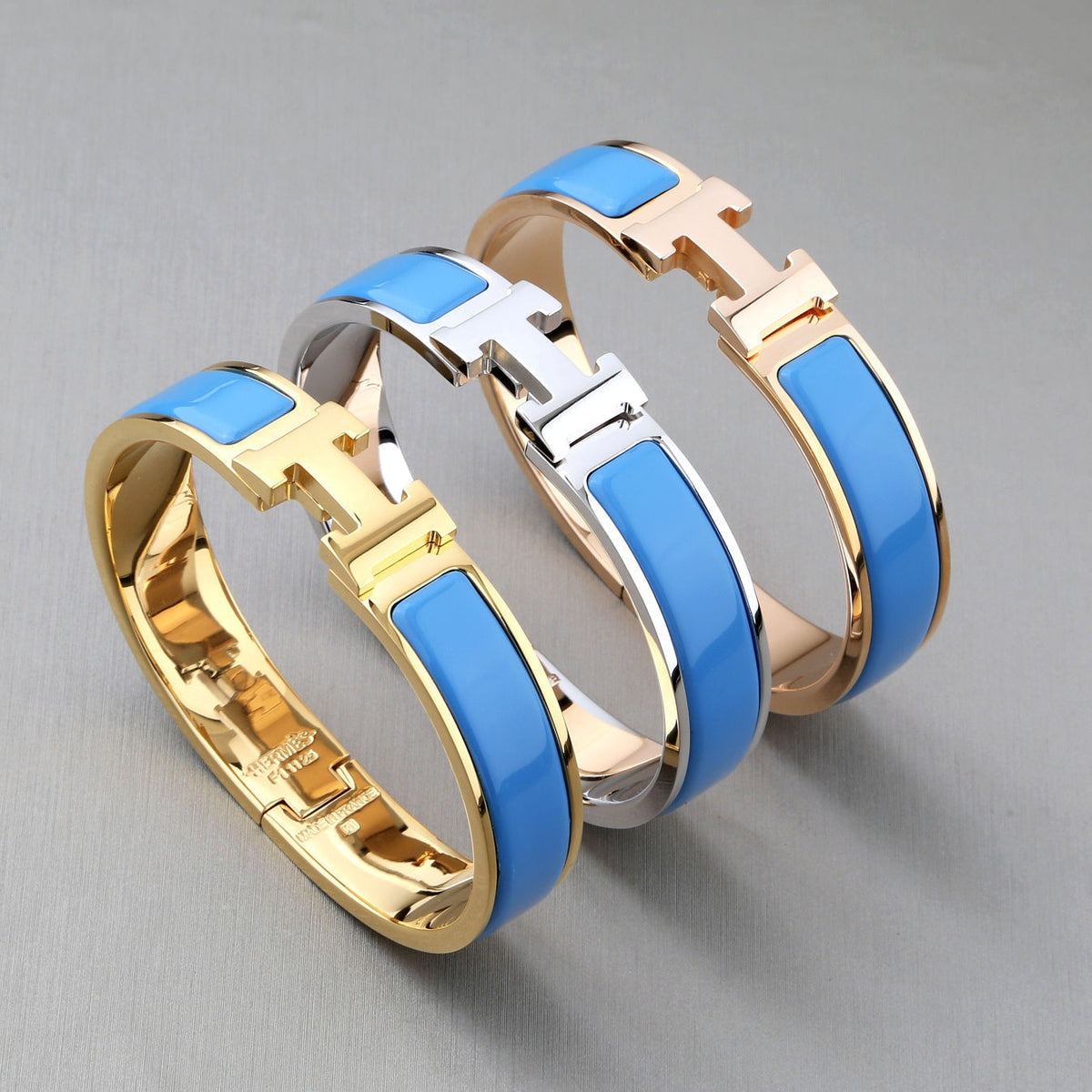 [⭐Shinejoy]H BRACELET TURQUOISE 12MM