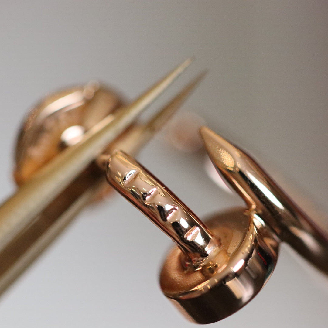 [⭐Shinejoy]JUSTE EARRINGS PINK GOLD
