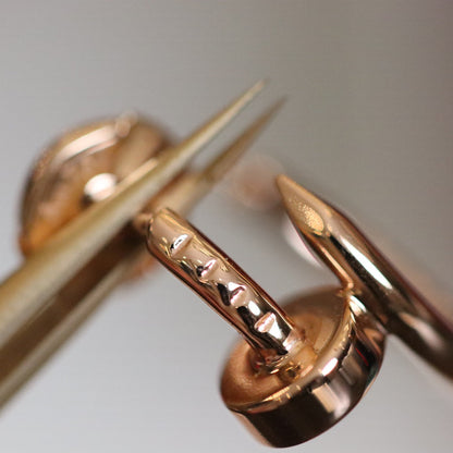 [⭐Shinejoy]JUSTE EARRINGS PINK GOLD