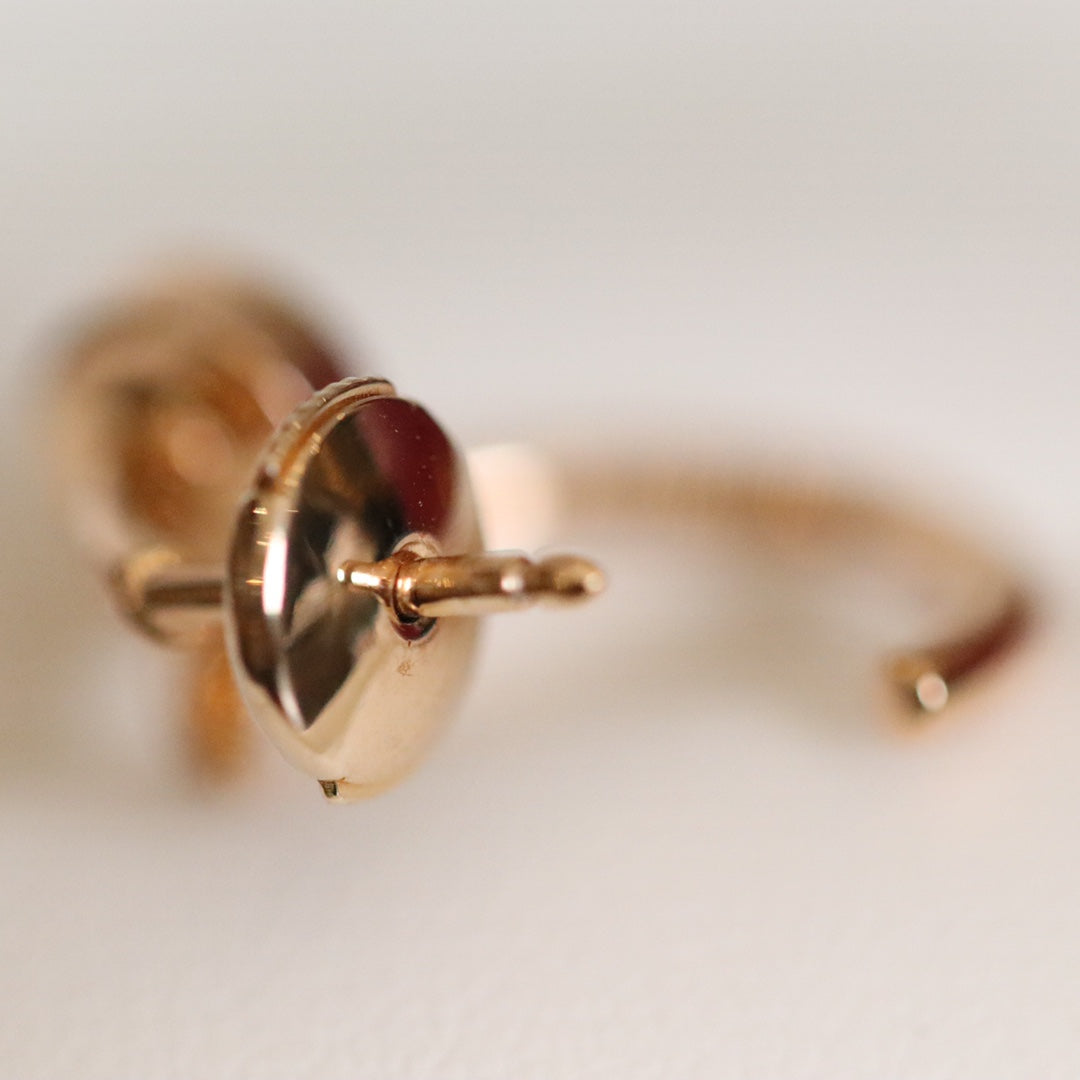 [⭐Shinejoy]JUSTE EARRINGS PINK GOLD