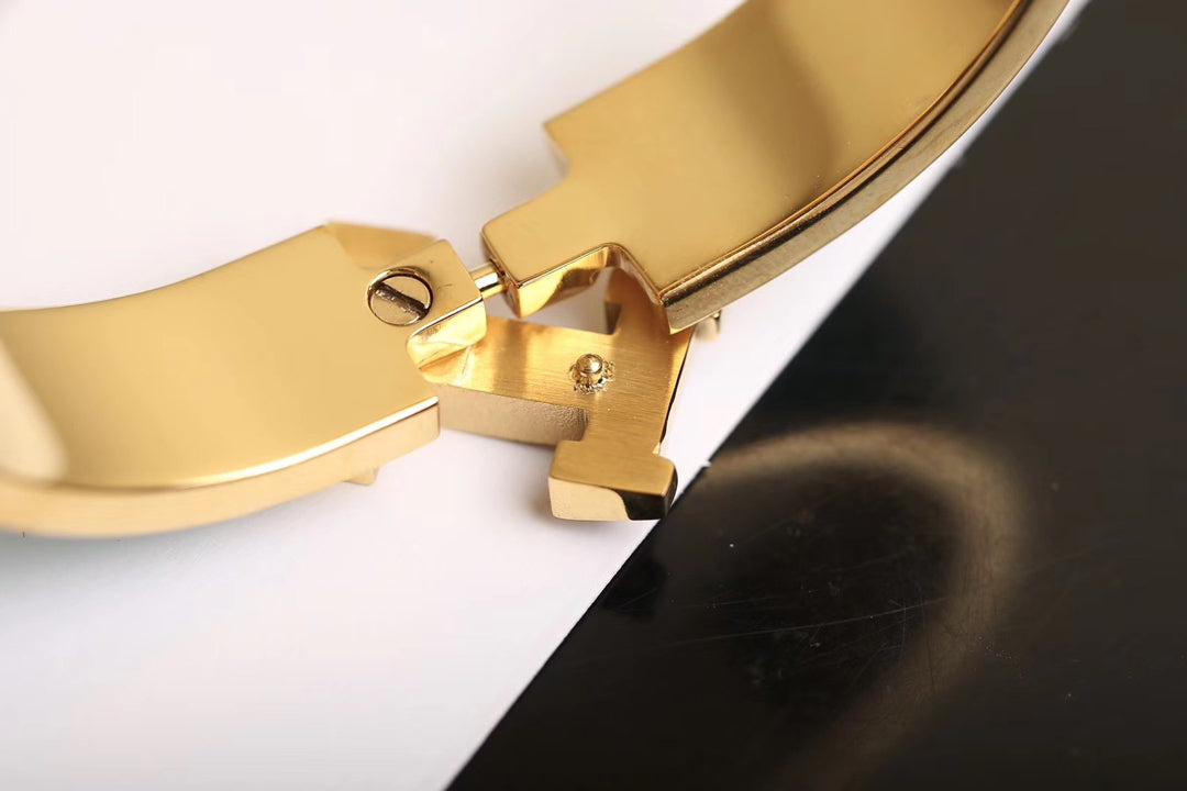 [⭐Shinejoy]H CLOUD BLUE BRACELET GOLD DIAMOND