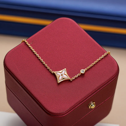 [⭐Shinejoy]STAR 1 DIAMOND PINK GOLD BRACELET