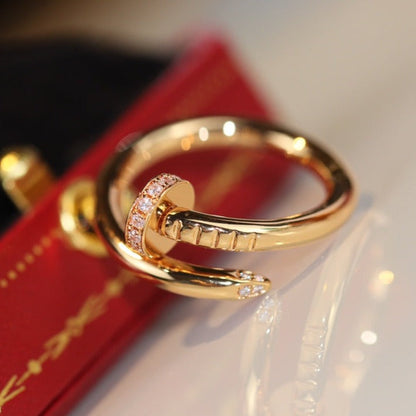 [⭐Shinejoy]JUSTE RING 2.65MM GOLD DIAMOND