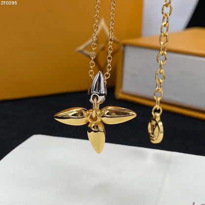 [⭐Shinejoy]LOUISETTE PEDANT GOLD NECKLACE