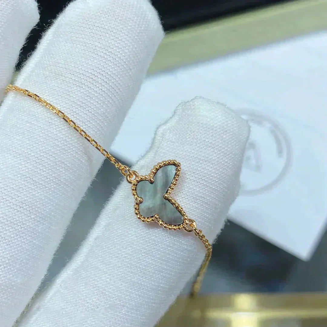 [⭐Shinejoy]BUTTERFLY DARK MOP BUTTERFLY BRACELET